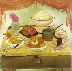 Still Life by Fernando Botero (1972)