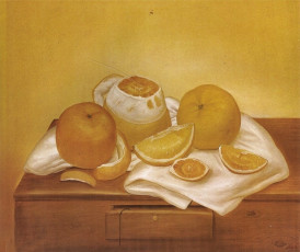 Oranges by Fernando Botero (1973)