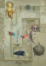Sanctuary for Furies by Leonora Carrington (1974)
