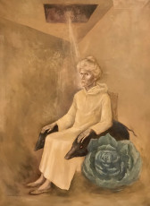 Portrait of Anne Fremantle by Leonora Carrington (1975)