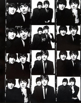 John Lennon, Paul McCartney by David Bailey (1965)