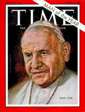 Pope John XXIII, Person of the Year - Jan. 4, 1963