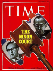 William Rehnquist and Lewis Powell Jr. - Nov. 1, 1971