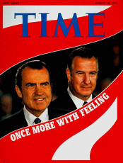 Richard Nixon and Spiro Agnew - Aug. 28, 1972