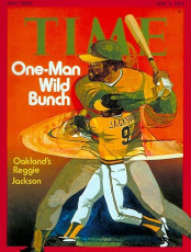 Reggie Jackson - June 3, 1974 - Baseball