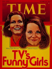 Mary Tyler Moore and Valerie Harper - Oct. 28, 1974