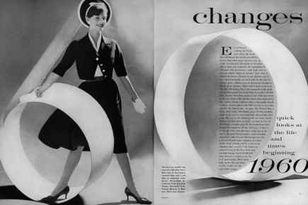 Anna-Carin Bjorck, Katherine Pastrie by Richard Rutledge, Leombruno-Bodi / Vogue USA (1960.01)