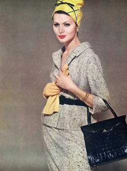 Isabella Albonico by Tom Palumbo / Vogue USA (1960.01)