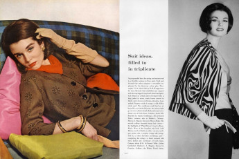 Katherine Pastrie by Leombruno-Bodi / Vogue USA (1960.04)