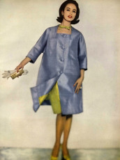 Sondra Peterson by Karen Radkai / Vogue USA (1960.05)