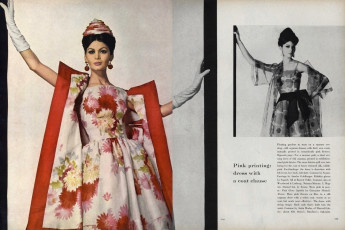 Simone d'Aillencourt by Irving Penn / Vogue USA (1960.06)