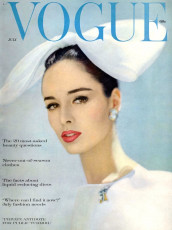 Sondra Peterson by Karen Radkai / Vogue USA (1960.07)
