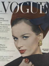 Anna-Carin Bjorck by Irving Penn / Vogue USA (1960.09)