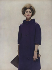 Isabella Albonico by Sante Forlano / Vogue USA (1960.10)