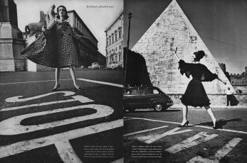 Dorothy McGowan by William Klein / Vogue USA (1960.10/2)
