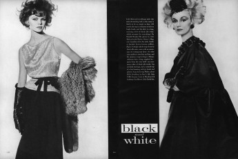 Dorothy McGowan by Irving Penn / Vogue USA (1960.11)