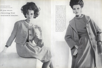 Marola Witt by Karen Radkai / Vogue USA (1960.11/2)