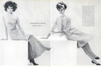 Marola Witt by Karen Radkai / Vogue USA (1960.11/2)