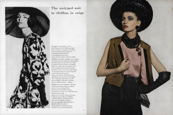 Dorothy McGowan by Irving Penn / Vogue USA (1961.02)