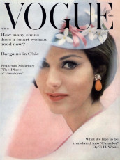 Pia Kazan by Bruce Davidson / Vogue USA (1961.02/2)