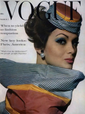 Isabella Albonico by Irving Penn / Vogue USA (1961.01/2)