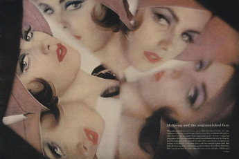 Dorothy McGowan by Jerry Schatzberg / Vogue USA (1961.04)