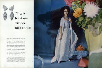 Isabella Albonico by Horst P. Horst / Vogue USA (1961.09)