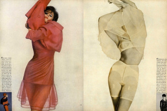 Tamara Nyman by Irving Penn / Vogue USA (1961.09/2)