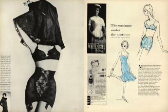 Tamara Nyman by Irving Penn / Vogue USA (1961.09/2)