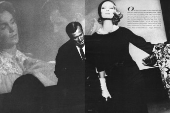Nena von Schlebrügge by John Rawlings / Vogue USA (1961.11)