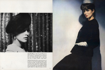 Maria Solar, Sondra Peterson by Karen Radkai, Horst P. Horst  / Vogue USA (1961.11)