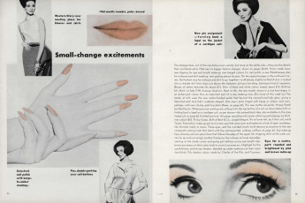 Wilhelmina Coper by Tom Palumbo / Vogue USA (1962.01)