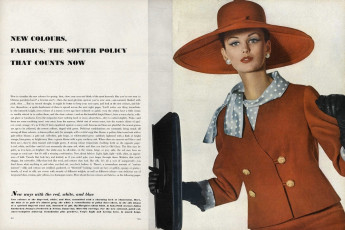Dorothy McGowan by Irving Penn / Vogue USA (1962.01)