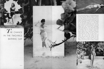 Dorothy McGowan, unknown by John Rawlings / Vogue USA (1962.01)