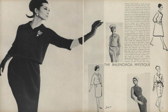 China Machado, unknown by Karen Radkai / Vogue USA (1962.04)