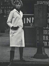 Jean Shrimpton by David Bailey / Vogue USA (1962.04)