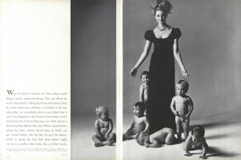 Monique Chevallier by Bert Stern / Vogue USA (1962.04-2)