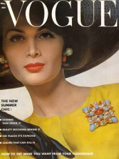 Isabella Albonico by Bert Stern / Vogue USA (1962.05)