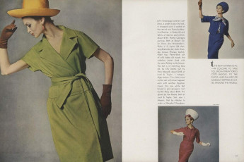 Isabella Alconico by Bert Stern / Vogue USA (1962.05)