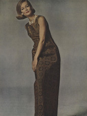 Monique Chevalier by Bert Stern / Vogue USA (1962.05)