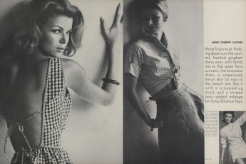 Anne De Zogheb by Bert Stern / Vogue USA (1962.05)