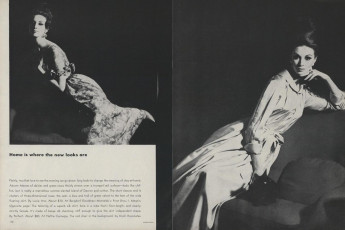 Wilhelmina Cooper by Karen Radkai / Vogue USA (1962.05)