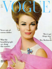 Anne De Zogheb by Bert Stern / Vogue USA (1962.07)