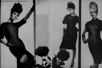 Simone d'Aillencourt by Horst P. Horst / Vogue USA (1962.07)