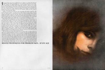 Jean Shrimpton by David Bailey / Vogue USA (1962.08)