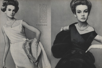 Jean Shrimpton by Irving Penn / Vogue USA (1962.11)