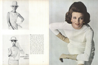 Sondra Peterson by Irving Penn / Vogue USA (1962.12)