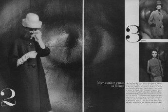 Tilly Tizzani by Louis Faurer / Vogue USA (1963.01/2)