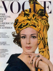 Wilhelmina Cooper by Irving Penn / Vogue USA (1963.02)