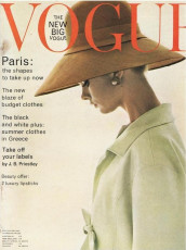 Jean Shrimpton by David Bailey / Vogue UK (1963.03)